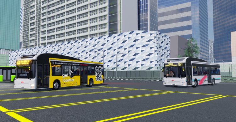 A&S Transit Bus in the metaverse
