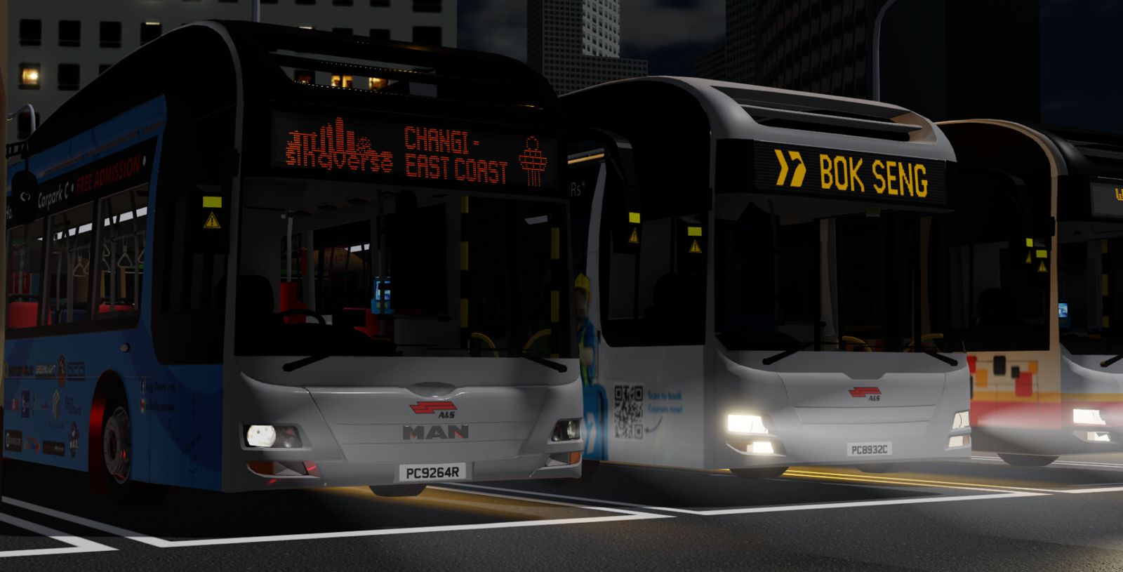A&S Transit Bus in the virtual world