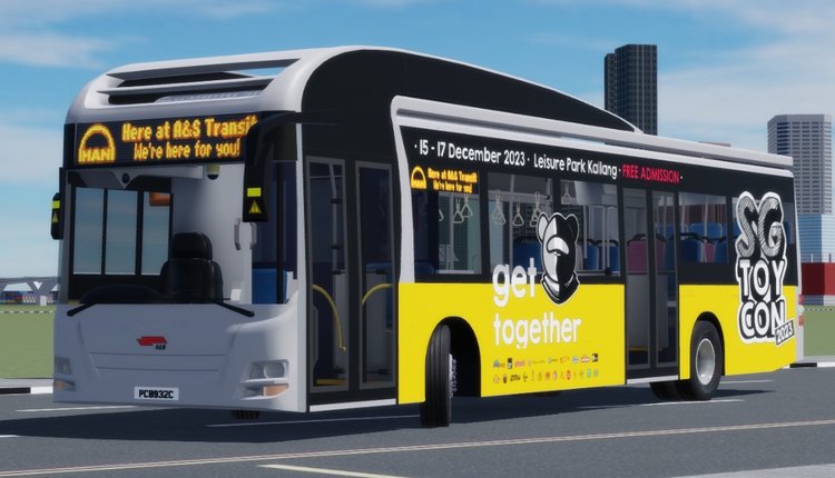 A&S Transit Bus in the metaverse
