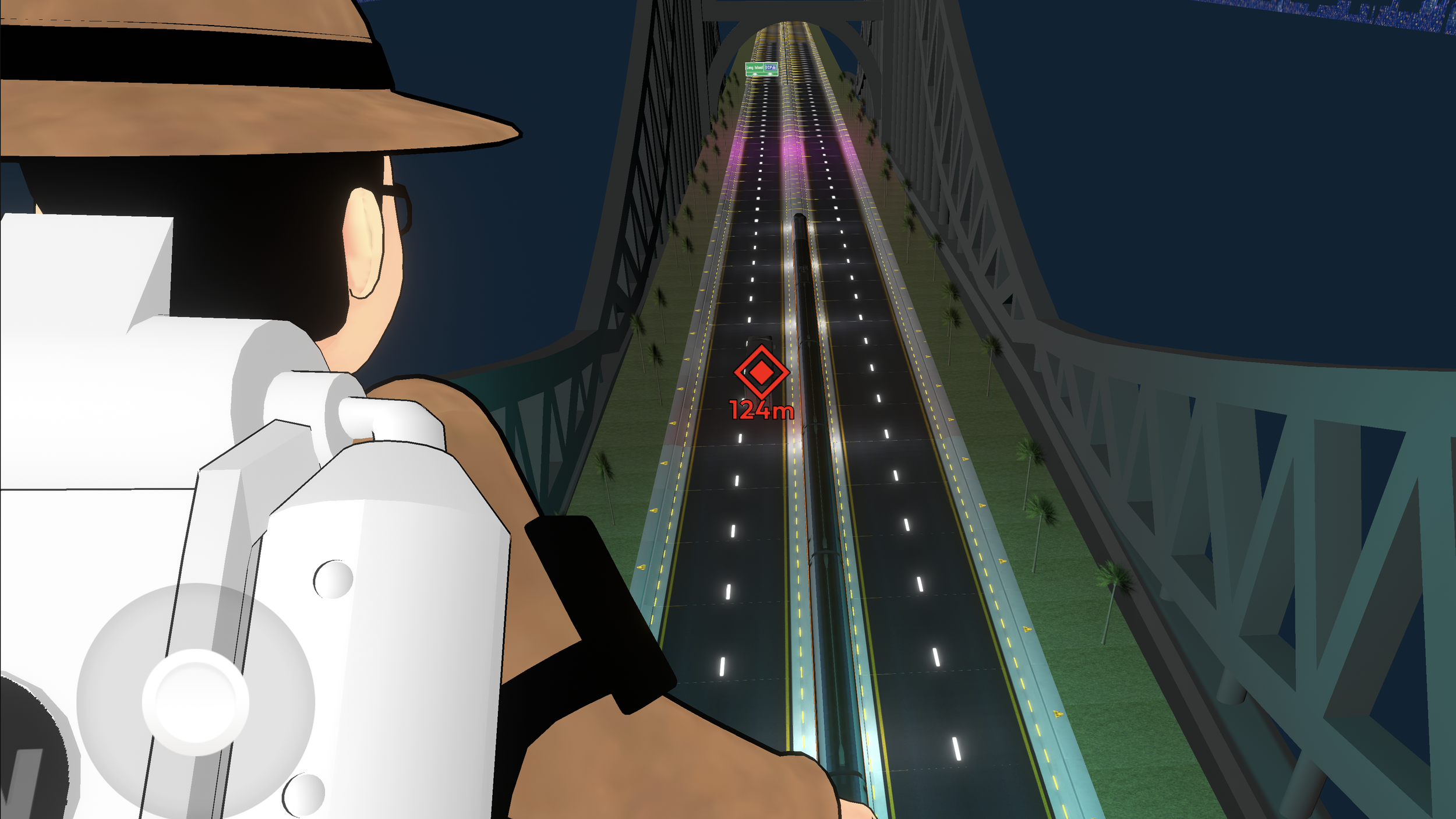 Character with a jetpack in-game