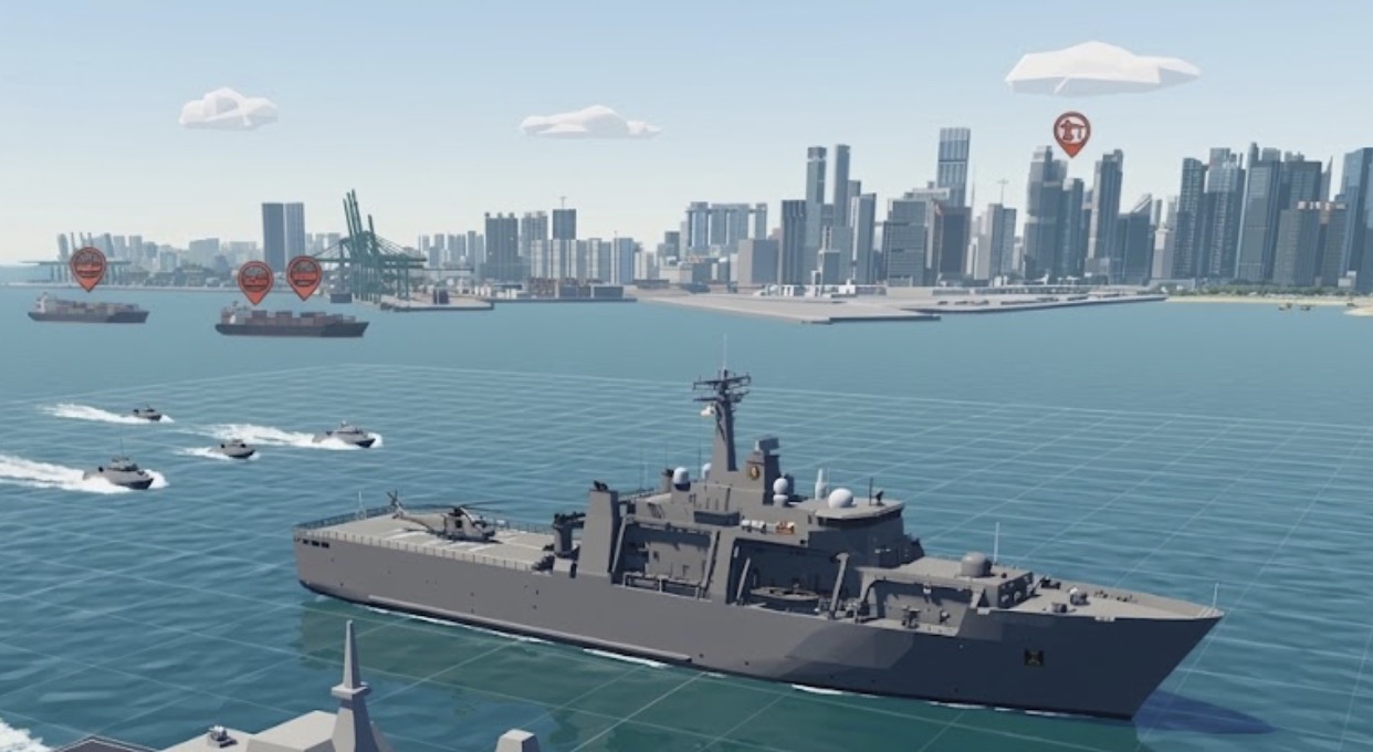 Maritime scenario environment