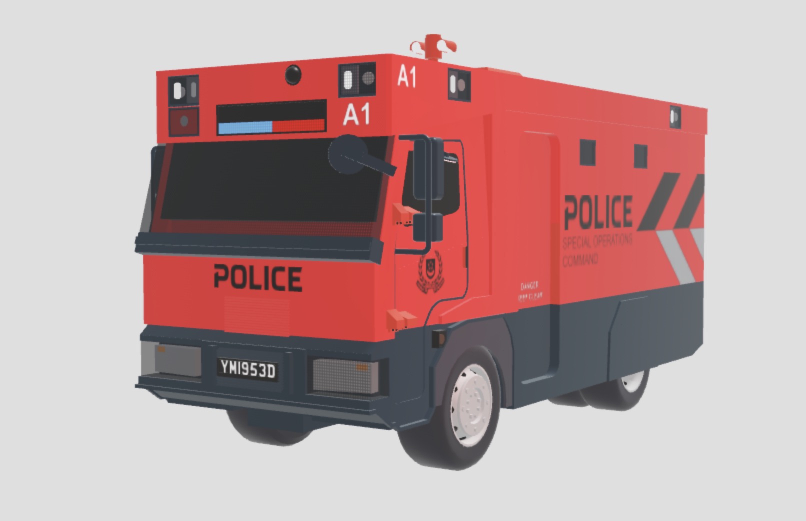 SPF vehicle in Mata-verse