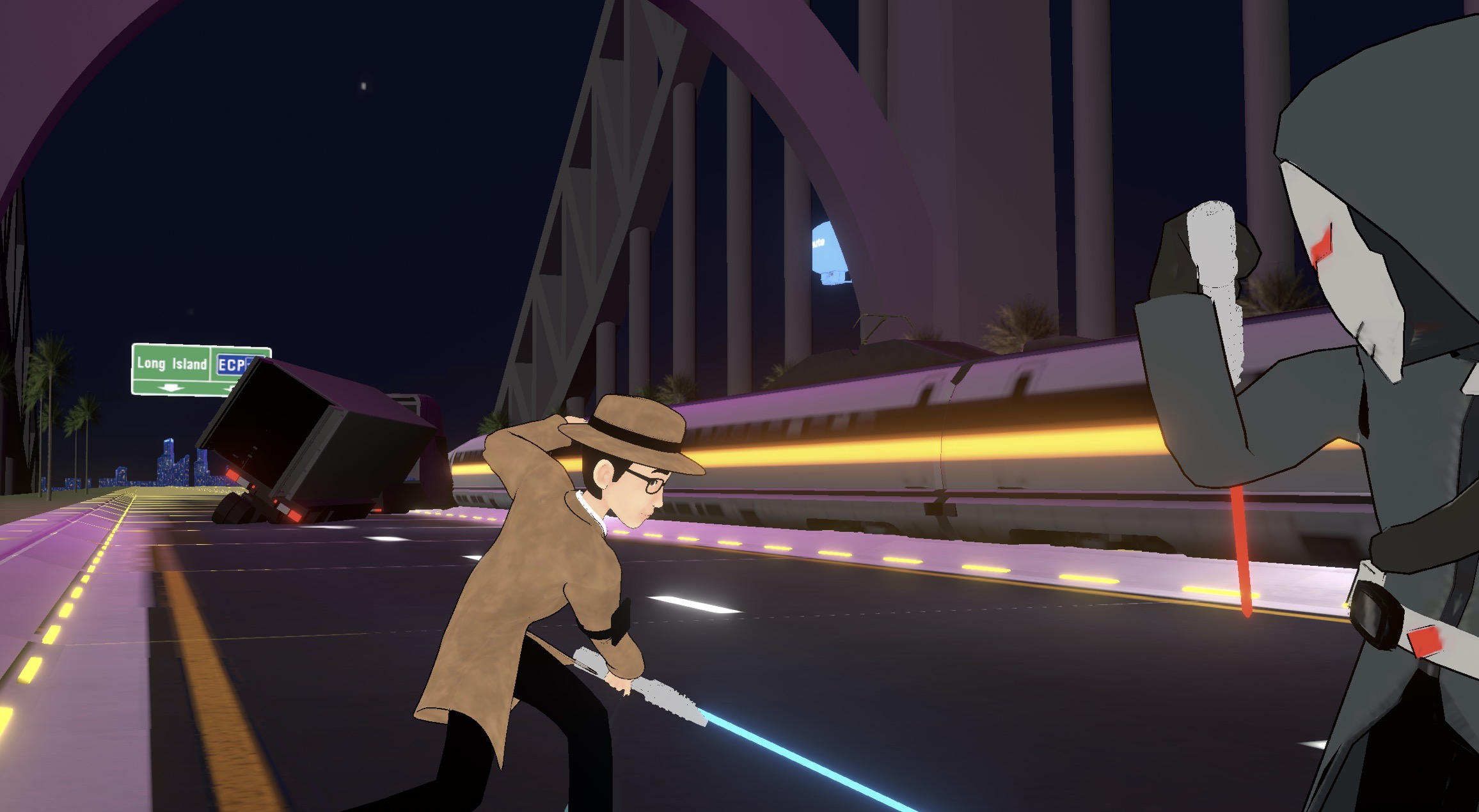 ScamWISE Squad gameplay — detective battling scammer