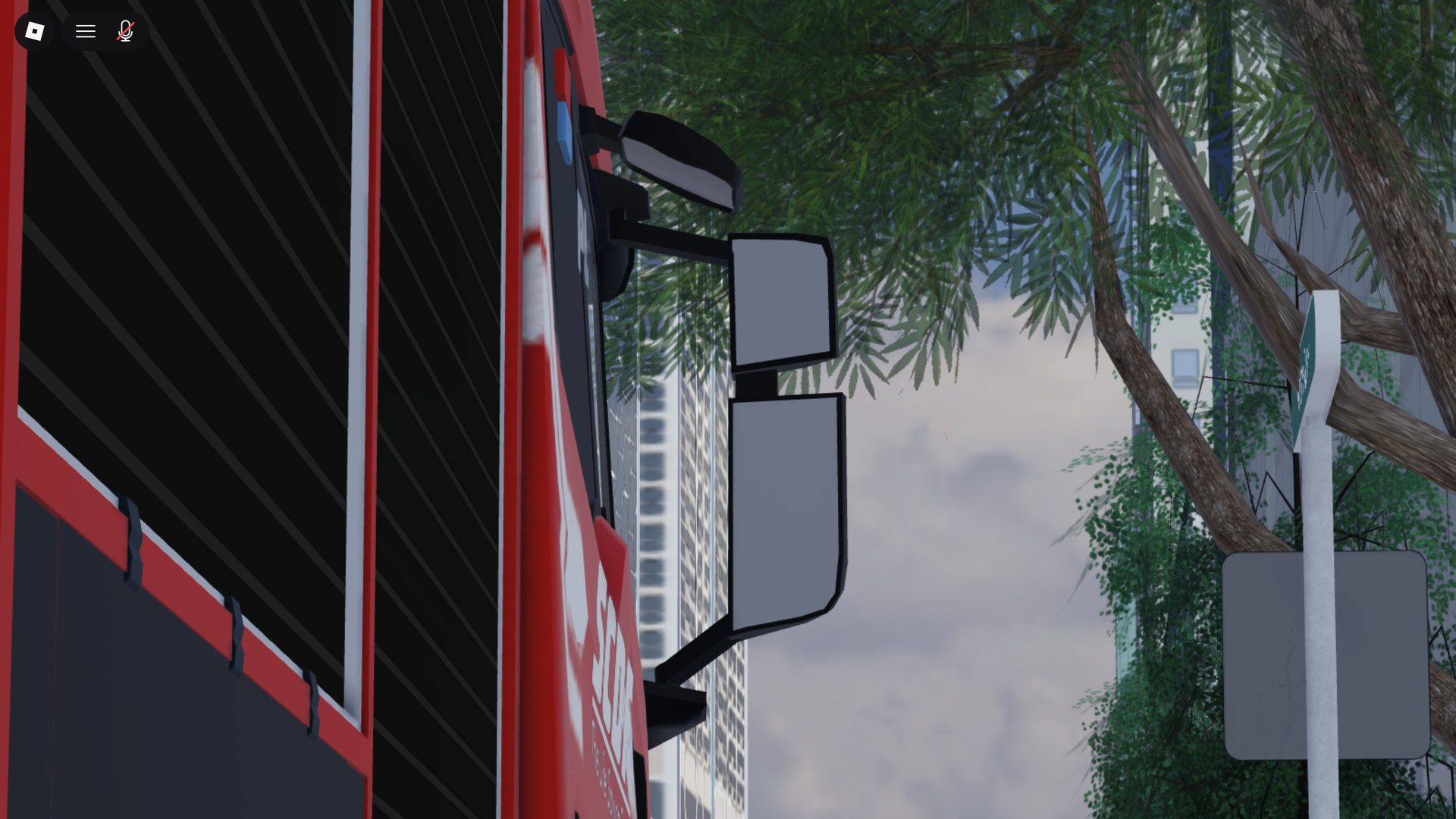 SCDF fire truck close-up detail in Singverse