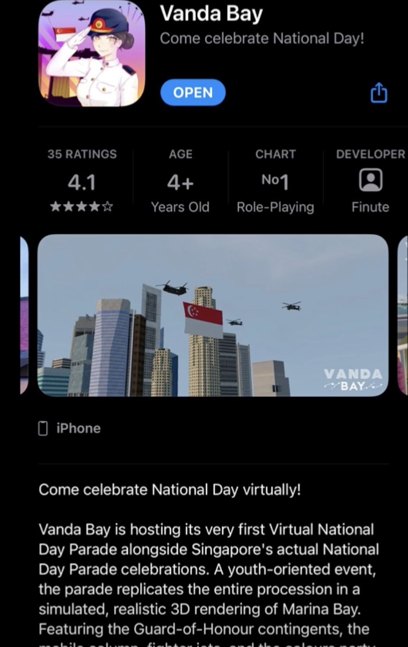 #1 on the App Store in Simulation and Role-Playing