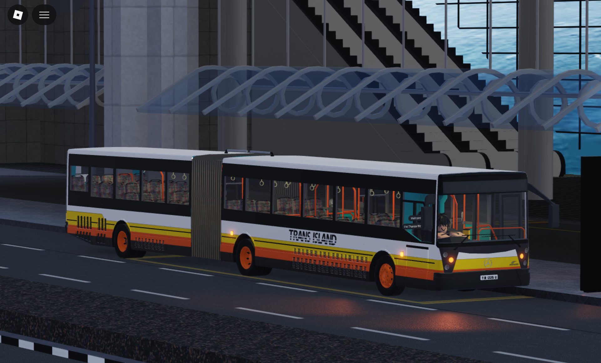 Trans Island bus in Singverse