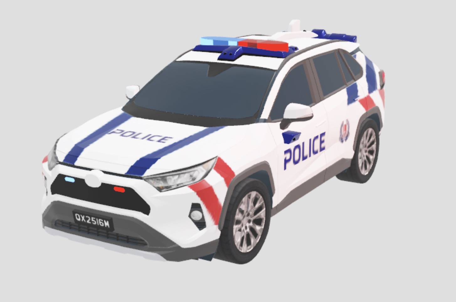 SPF Fast Response Car patrol in Singverse